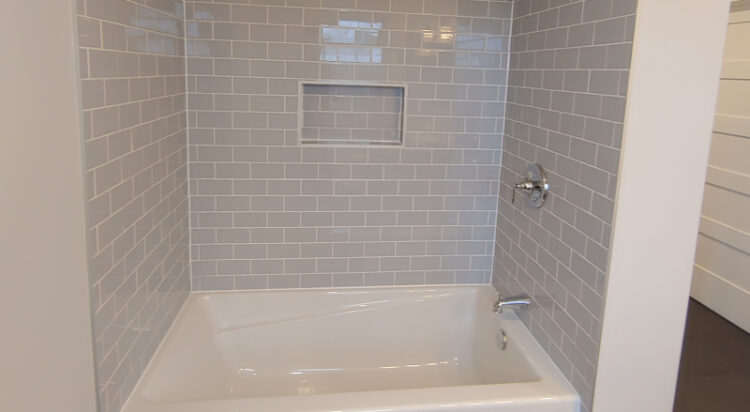 Addition Bathroom/Custom Shower Surround/Tile