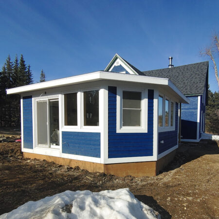 Exterior/Wood Siding/New Doors & Windows