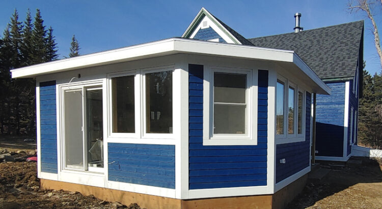 Exterior/Wood Siding/New Doors & Windows