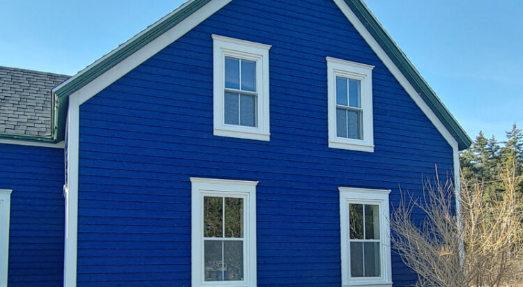 Exterior/Wood Siding/New Doors & Windows