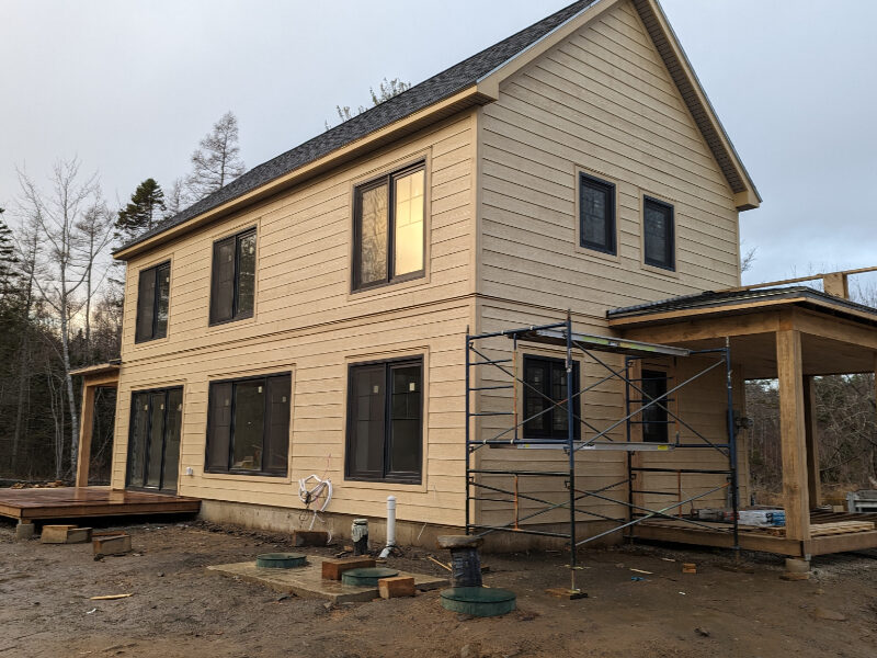 New Build/Process/Siding