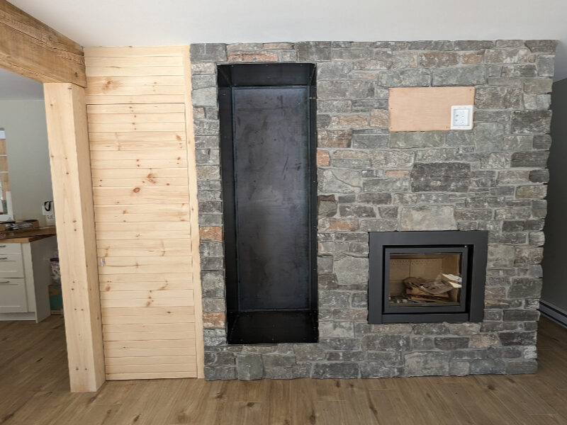 New Build/Woodstove/Stone